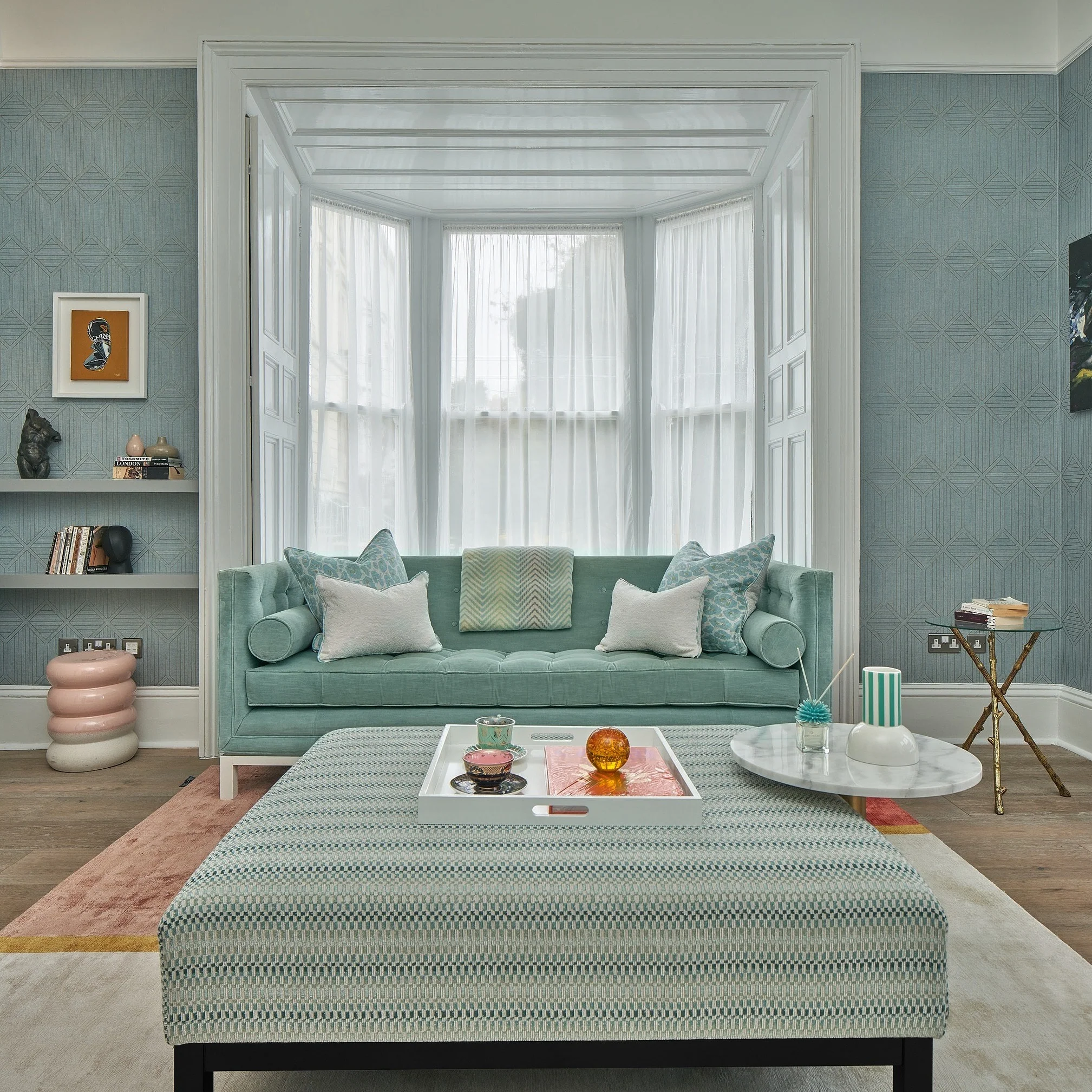 Geometric Wallpaper for a Subtle Backdrop