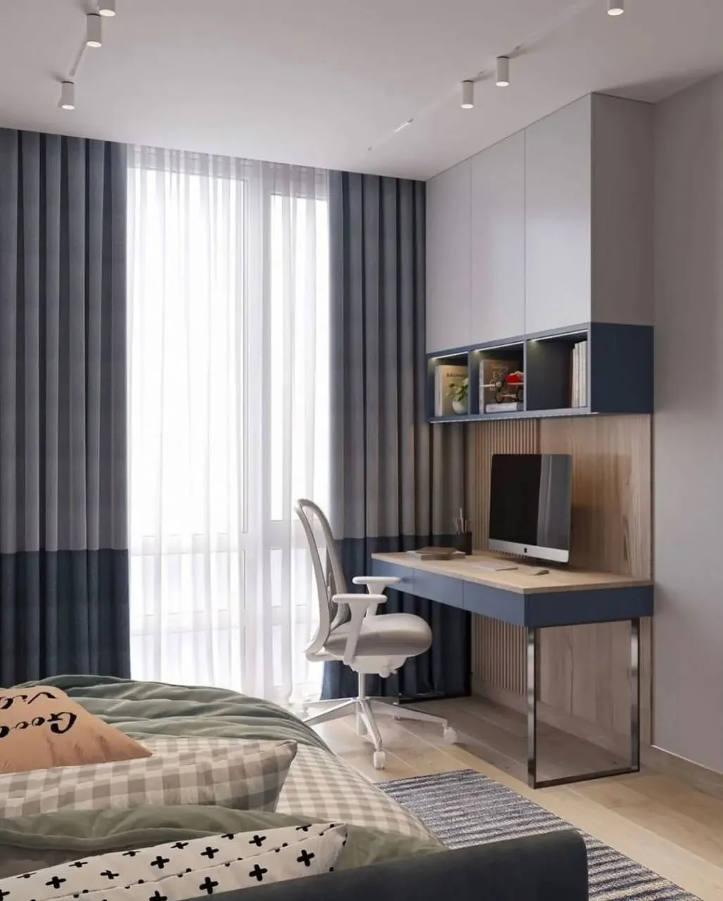 Achieve a Streamlined Look with a Floating Desk
