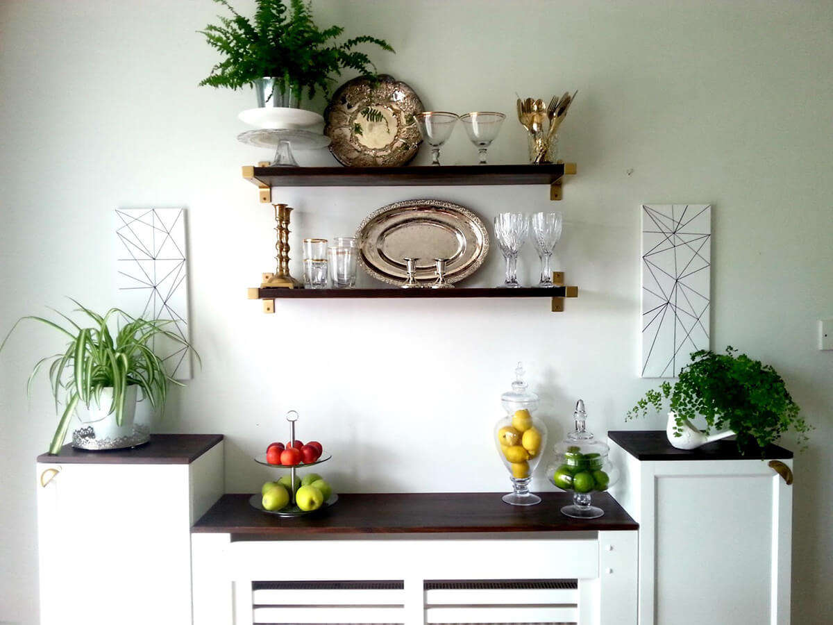 Contain Citrus in Glass Jars for Countertop Decor