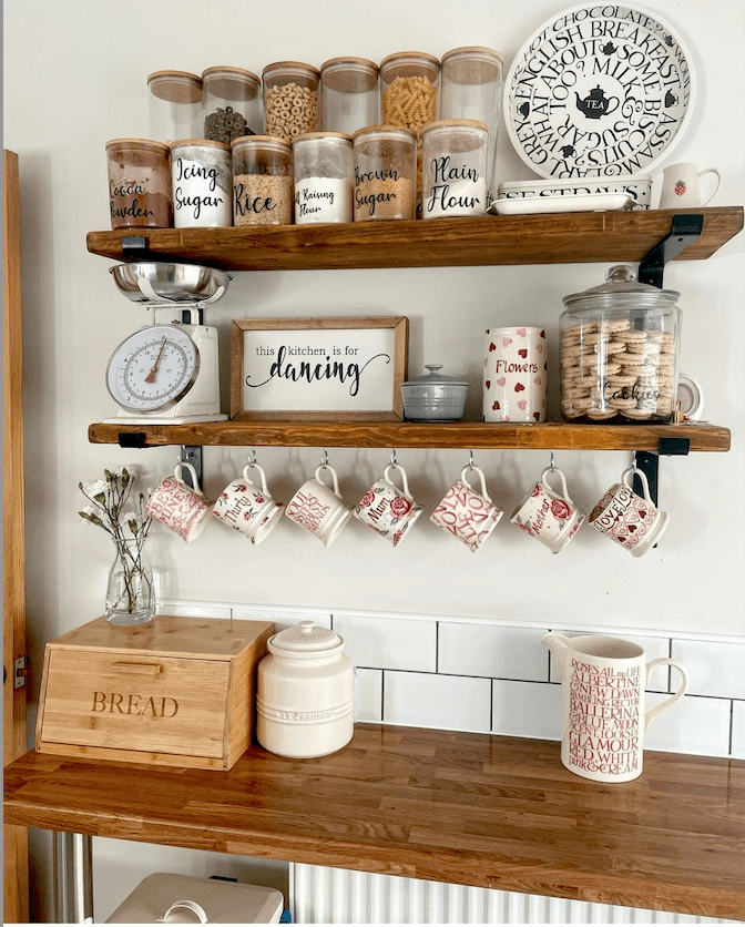 Engraved Bread Box Adds Natural Texture to Countertop