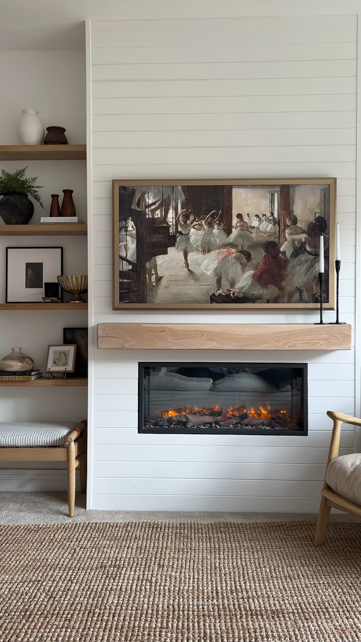Framed Artwork That Mimics Your TV Screen