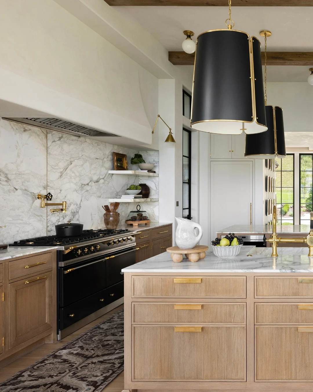 Fluted Drawer Fronts Add Tactile Detail