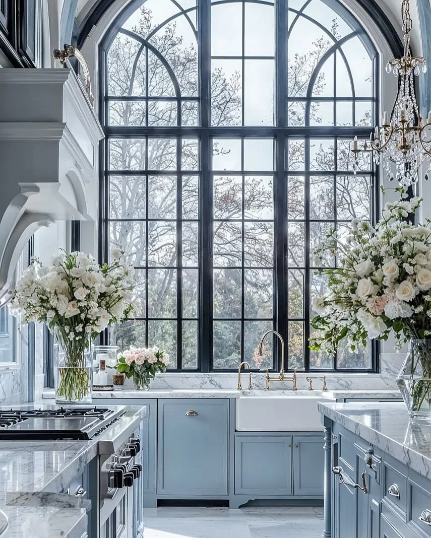 Frame a Garden View with an Arched Window