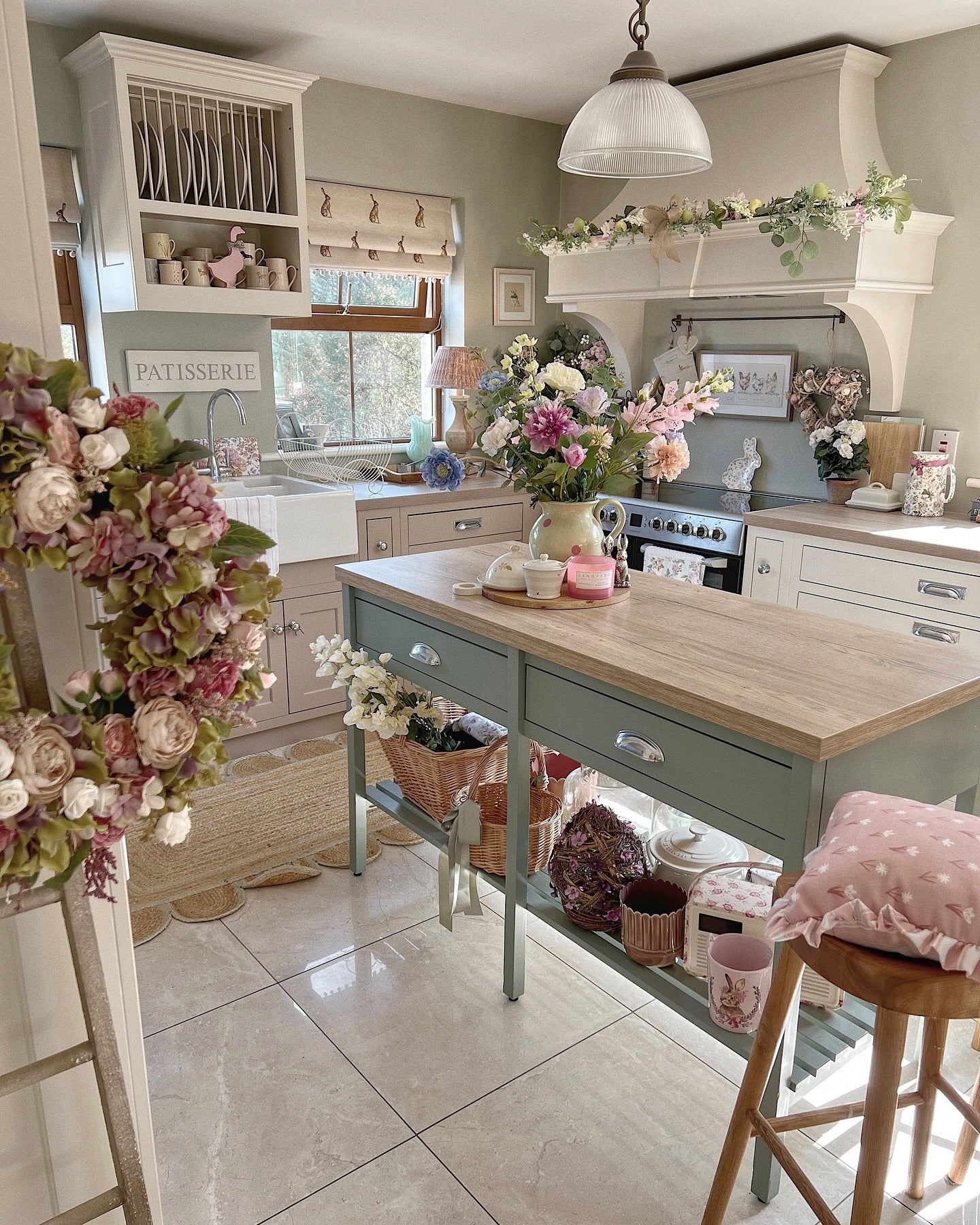 Style Open Shelving with Baskets and Jars