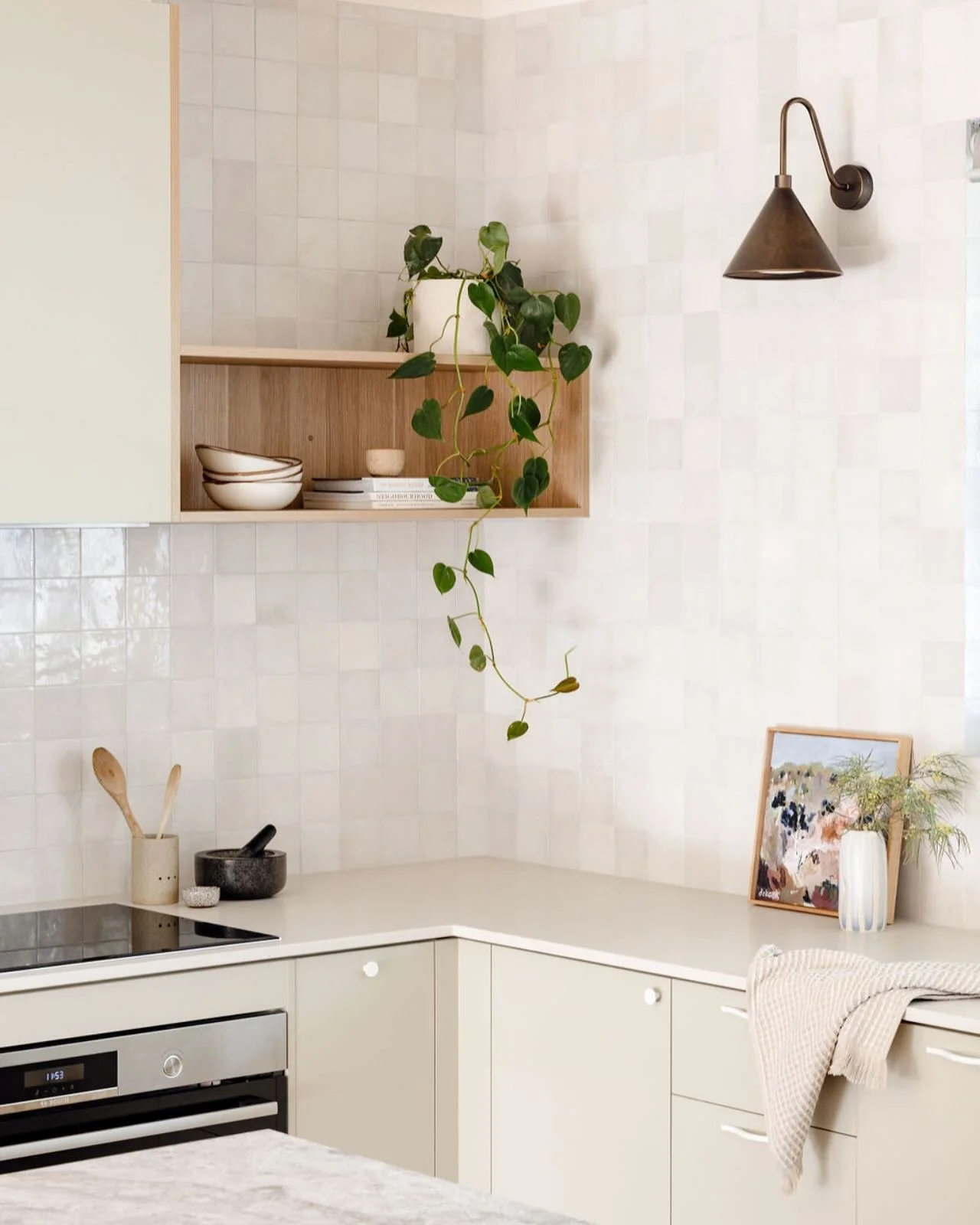 Mount a Floating Shelf for Natural Touches