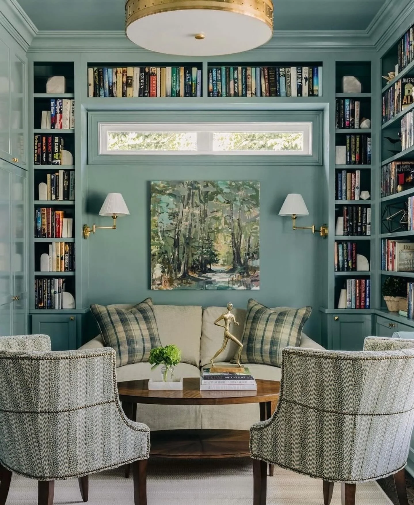 Wall Sconces Add Task Lighting Beside Artwork
